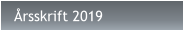 Årsskrift 2019
