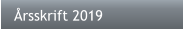 Årsskrift 2019